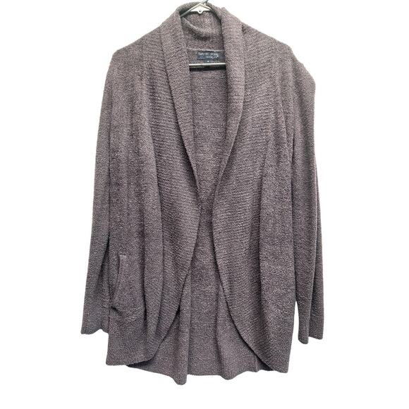 Barefoot Dreams CozyChic Lite Circle Cardigan In Pacific Blue M - Picture 1 of 5